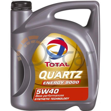 Моторное масло Total quartz 9000 5w40 4L