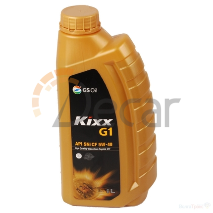 Моторное масло kixx g1 5w40 sn/cf 1л