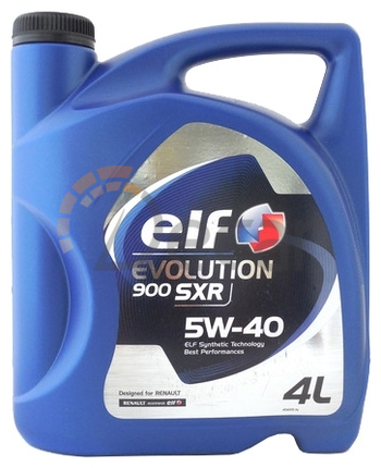 Моторное масло синтетическое ELF Evolution 900SXR 5w40 4л