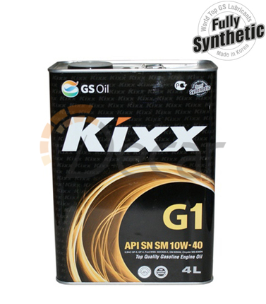Моторное масло KIXX G1 SAE 10W40 4л