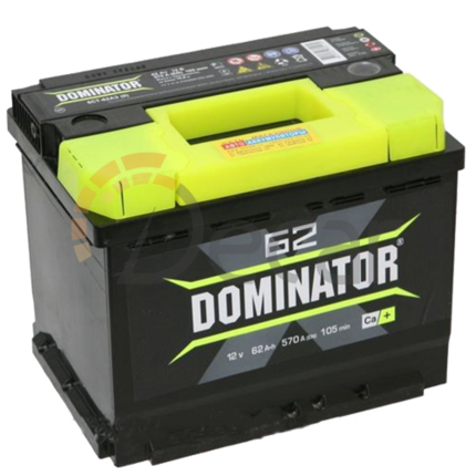 Аккумулятор DOMINATOR 62Ah 550A L+