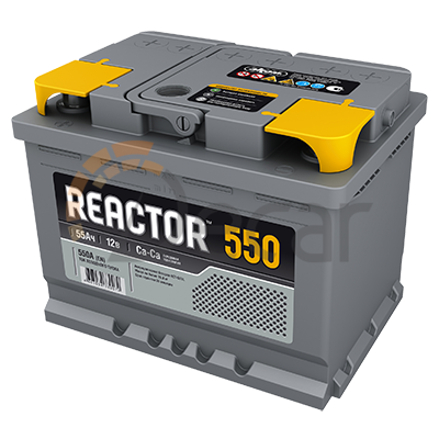Аккумулятор REACTOR 55Ah 550A R+