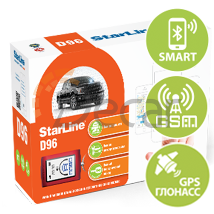 Автосигнализация StarLine D96 BT 2CAN+2LIN GSM GPS+ГЛОНАСС