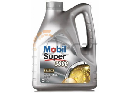 Моторное масло MOBIL SUPER 3000 SAE 5W-40 4л