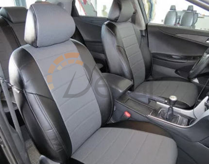 Чехлы экокожа Nissan Terrano III (c 2014) без Airbag