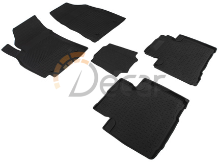 Резиновые коврики с высоким бортом Geely Emgrand X7 (c 2013)