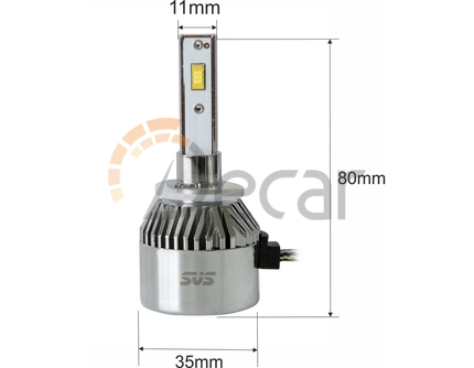 SVS. Комплект светодиодных ламп 0240454000 H27 серии C9 ( CSP-чип/IP68/4000Lm/5500K/9-32V/36W)