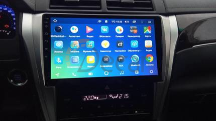Автомагнитола 2DIN Toyota Camry V55 с 2015 по 2017 год с GPS навигацией