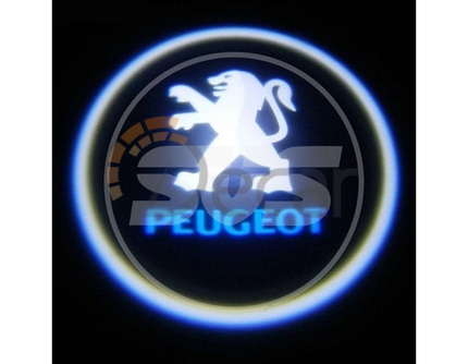 SVS. Светодиодные проекторы логотипов 0350002227 PEUGEOT, врезные, тип G2