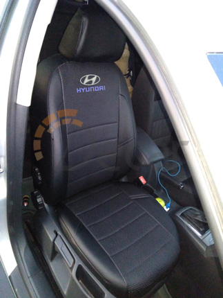 Чехлы экокожа Hyundai Tucson 3 (с 2015)