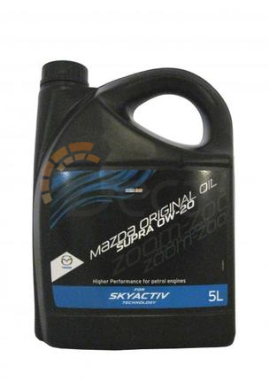 Моторное масло MAZDA Original Oil Supra SkyActiv SAE 0W20, 5 л, 830077271