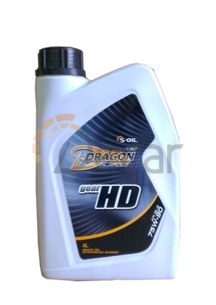 Моторное масло Dragon HD GL-5 полу-синтетика 1л