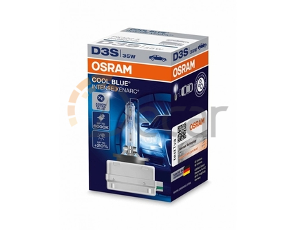 OSRAM. Ксеноновая лампа 66340CBI D3S 12V 35W PK32d-5+20% Xenarc Cool Blue Intense 5000K