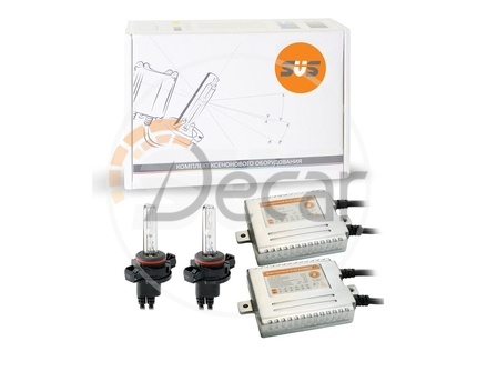 SVS. Комплект ксенонового оборудования 0191043000 (Блок SLIM AC 9-16В 35Вт с обманкой-2шт, ксеноновая AC H16 5000K-2шт)