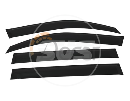 Дефлекторы окон для TOYOTA LAND CRUISER 200 (с 2008) / Lexus LX570 URJ200 (с 2007) ORIGINAL, SVS, 0080045289