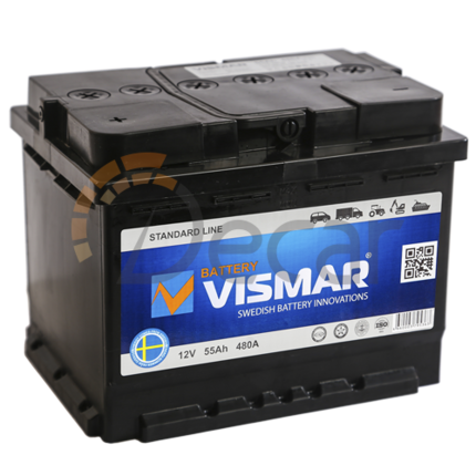 Аккумулятор Vismar Standard Line 55Ah 480A L+