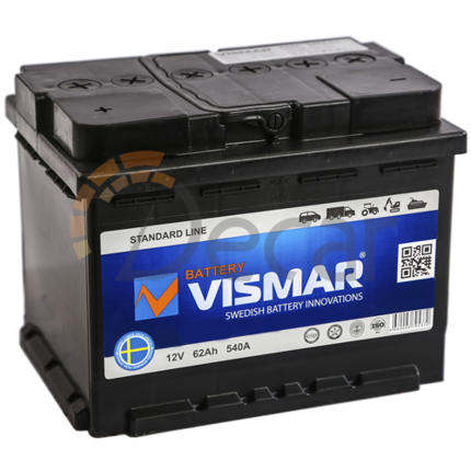Аккумулятор Vismar Standard Line 62Ah 540A L+