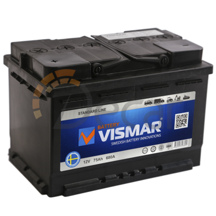 Аккумулятор Vismar Standard Line 75Ah 680A R+