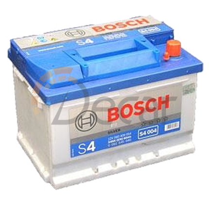 Аккумулятор BOSCH S4 Silver 60Ah 540A R+ низкий