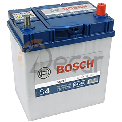 Аккумулятор BOSCH S4 Silver ASIA 40Ah 330A R+
