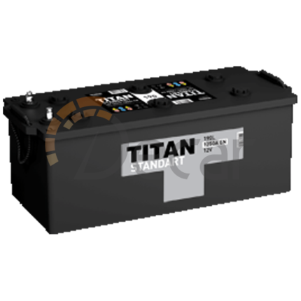 Аккумулятор TITAN Standart 190Ah 1250A L+