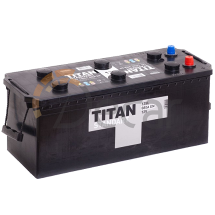 Аккумулятор TITAN Standart 135Ah 880A R+
