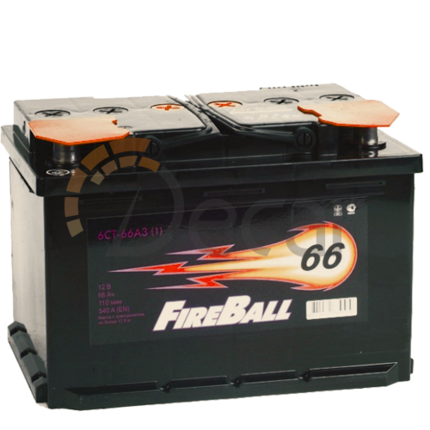 Аккумулятор FIREBALL 66Ah 510A R+