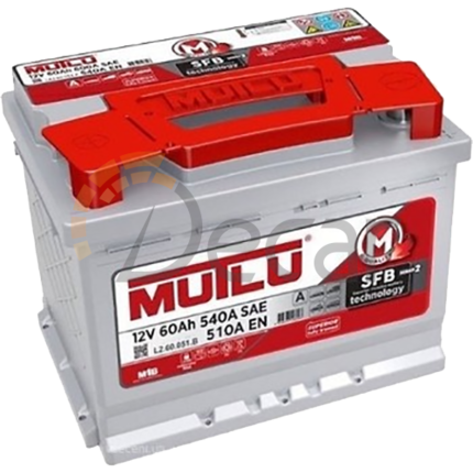 Аккумулятор MUTLU 60Ah 520A R+