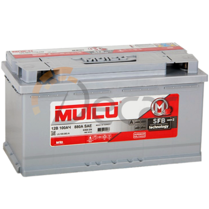Аккумулятор MUTLU 100Ah 830A L+
