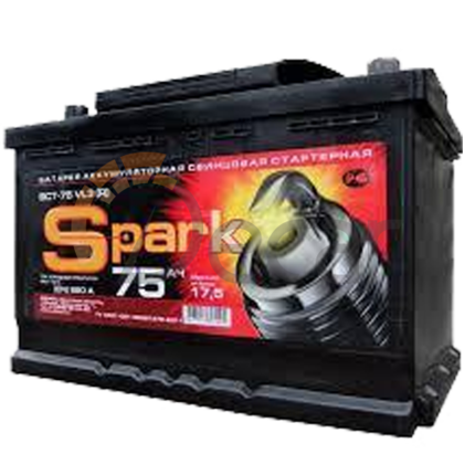 Аккумулятор SPARK 75Ah 560A L+