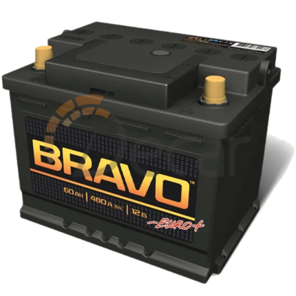 Аккумулятор BRAVO 60Ah 480A L+