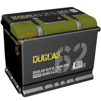 Аккумулятор DUGLAS 62Ah 620A R+