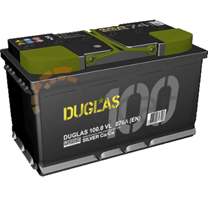 Аккумулятор DUGLAS 100Ah 870A R+ LOW