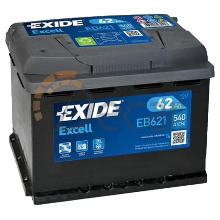 Аккумулятор Exide Excell 62Ah 540A L+