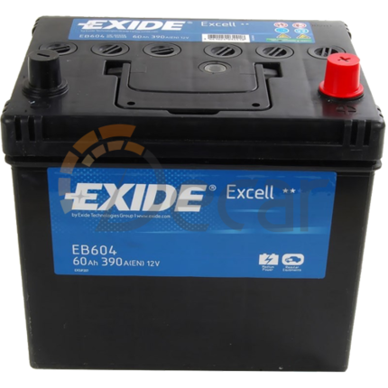 Аккумулятор Exide Excell 60Ah 390A L+ ASIAN