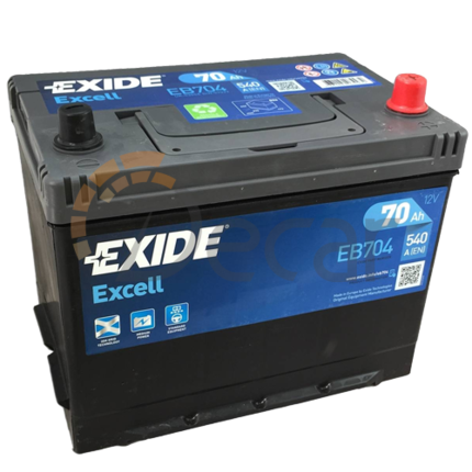 Аккумулятор Exide Excell 70Ah 540A L+ ASIAN
