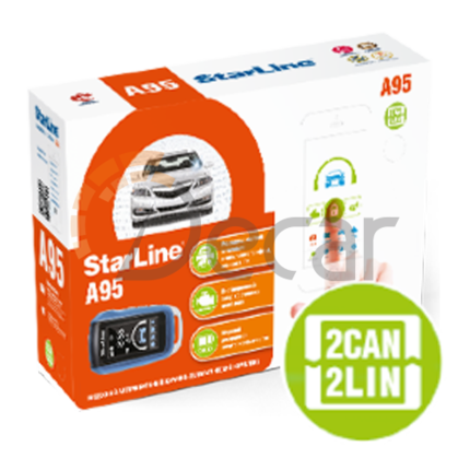 Автосигнализация StarLine A95 BT 2CAN+2LIN