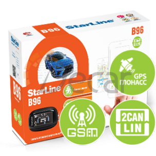 Автосигнализация StarLine B96 BT 2CAN+2LIN GSM-GPS (4 sim) 