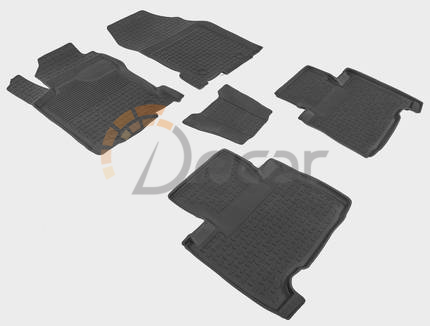 Резиновые коврики с высоким бортом для Lexus NX (кроме версий с гибридным двигателем) с 2014