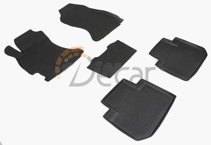 Резиновые коврики с высоким бортом для Subaru Forester (c 2012)