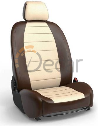 Чехлы экокожа FIAT Albea Classic, Comfort (задняя спинка 60/40) с 2003