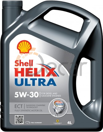 Моторное масло SHELL HELIX ULTRA SAE 5W-30 4л