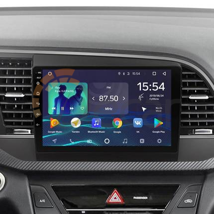 Автомагнитола 2DIN Hyundai Elantra 6 с 2019 по 2020 год с GPS навигацией