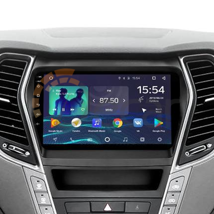 Автомагнитола Hyundai Santa Fe с 2013 по 2018 год с GPS навигацией