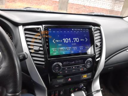 Автомагнитола 2DIN Mitsubishi Pajero Sport 3 с 2016 по 2018 год с GPS навигацией