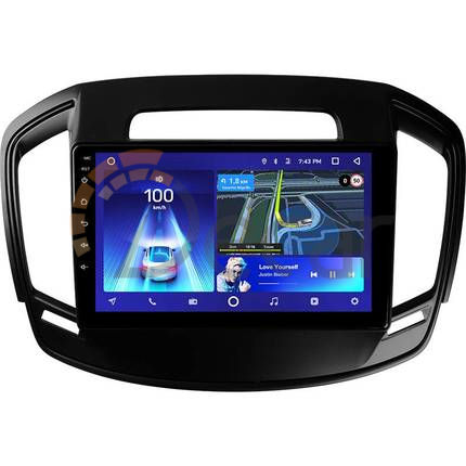 Автомагнитола 2DIN Opel Insignia с 2013 по 2017 год с GPS навигацией