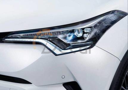 Стекло фары Toyota C-HR 1 (2016-2019) дорестайлинг ЛЕВОЕ