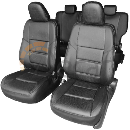 Чехлы экокожа Nissan Terrano III (c 2014) c Airbag
