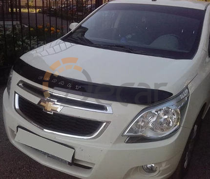 Дефлектор капота Chevrolet Cobalt c 2011, VIP TUNING, CH21