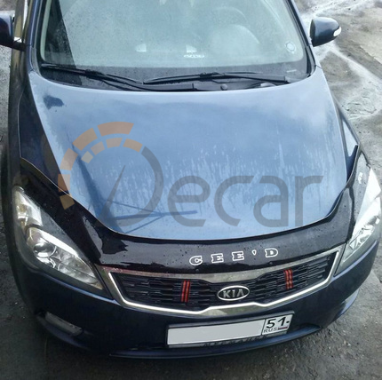 Дефлектор капота KIA CEED (2009-2012), VIP TUNING, KA21